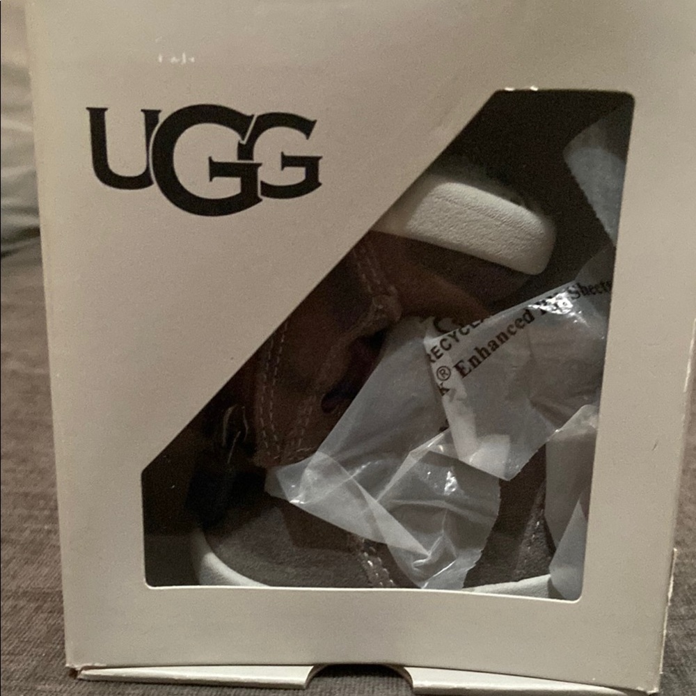 UGG Kids Boots - Brown and White